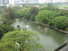 From Hotel - showing pond at U.S. Embassy