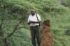 Peter and a giant termite mound